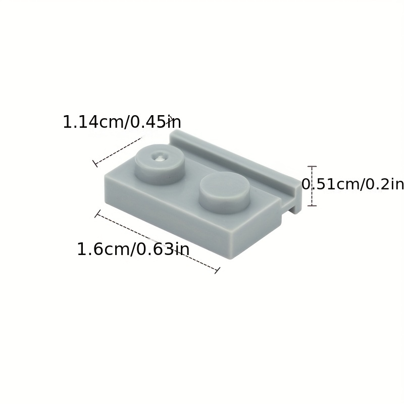 100pcs MOC Thin Bricks Parts Plate Modified Set